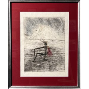 Salvador Dali (1904-1989), Klęczący rycerz (1969)