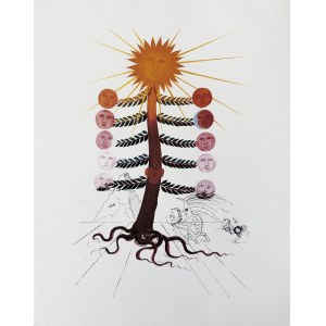 Salvador Dali (1904-1989), Flordali: Arbre Lunes - Luna Germinata