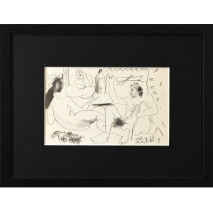 Pablo Picasso (1881–1973), zo série Les Dejeuners, 1962