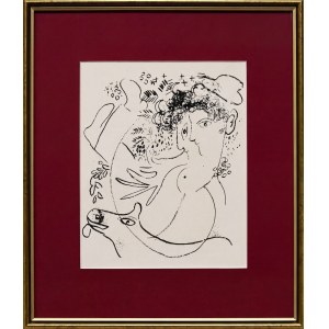 Marc Chagall (1887–1985), Dva profily, 1957 (Les Deux Profils)