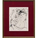 Marc Chagall (1887-1985), Dwa profile, 1957 (Les Deux Profils)