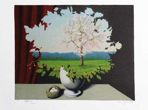 René Magritte (1898 -1967), The Misterious three