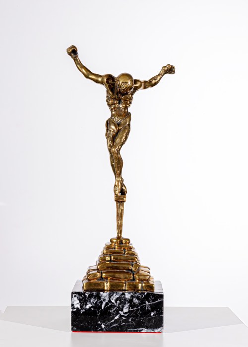 Salvador Dali, Christ of St. John of the Cross, Chrystus św. Jana od Krzyża, 1981