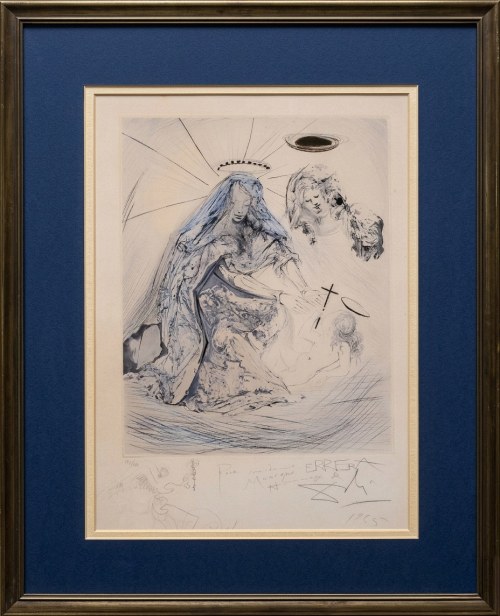 Salvador Dali, Saint Anna, Święta Anna, 1965