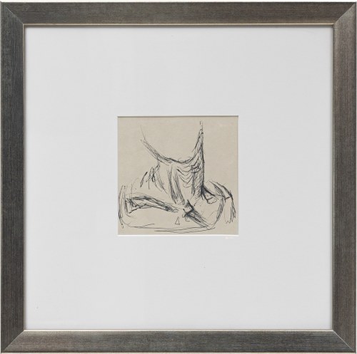 Salvador Dali, (1904-1989) Odręczny szkic: studium do portretu Gali, 1954