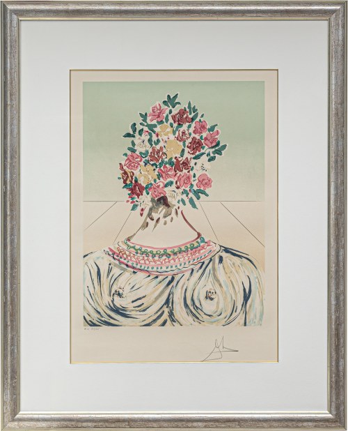 Salvador Dali, (1904-1989) Rozkwit Natchnienia - Kwitnąca Inspiracja (Gala), 1975