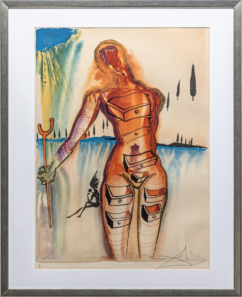 Salvador Dali, (1904 -1989) Venus aux tiroirs (Venus z szufladami), 1971