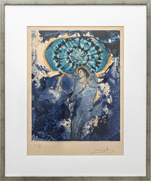 Salvador Dali, (1904-1989), Ultra-Surrealistic Corpuscular Galutska, 1971