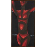 Jerzy Nowosielski (1923-2011), Nu en rouge, vers 1970