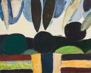 Tadeusz Dominik (1928-2014), Pejzaż, ok. 1970
