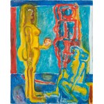 Eugeniusz Markowski (1912-2007), Trzy Gracje - Sąd Parysa, 1981