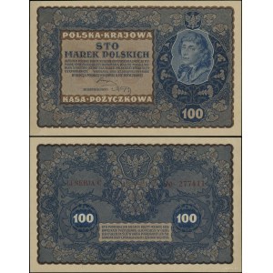 Poland, 100 Polish marks, August 23, 1919