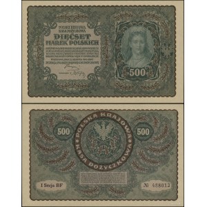 Poland, 500 Polish marks, August 23, 1919