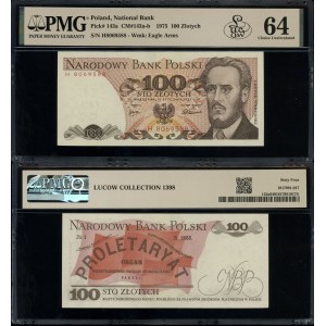 100 zlotych, January 15, 1975
