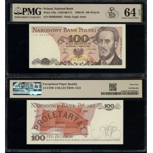 100 złotych, 1.06.1986