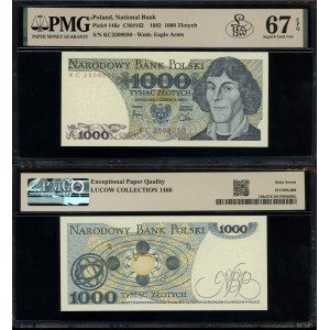1,000 zlotys, June 1, 1982