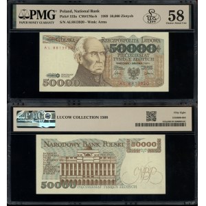 50.000 zloty, 1° dicembre 1989