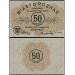 Greater Poland, 50 pfennigs, November 4, 1919