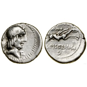 Roman Republic, denarius, (90 BCE), Rome