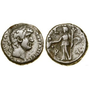 Provincial Rome, copper tetradrachm, 21st year of reign (AD 136–137)