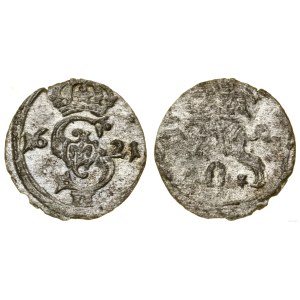Polska, dwudenar, 1621, Wilno