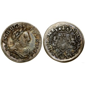 Polska, szóstak, 1682, Bydgoszcz