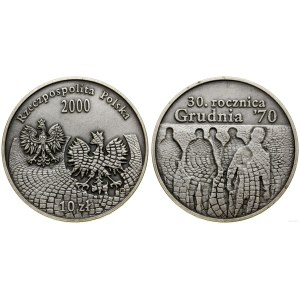 Poland, 10 zlotych, 2000, Warsaw