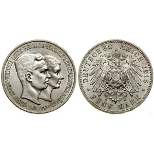 Germany, 5 marks, 1915 A, Berlin