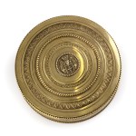 A small box bearing the Trzaska coat of arms, 1920s–1930s