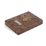 Desk button featuring the Lubicz coat of arms