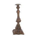 A pair of candlesticks bearing the Pilawa coat of arms