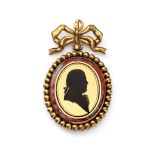 Medallion with a portrait of a man, 1770–1800