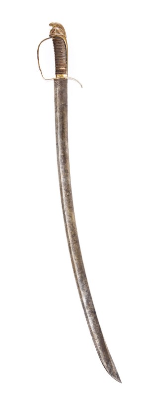 Szabla oficerska, koniec XVIII w.