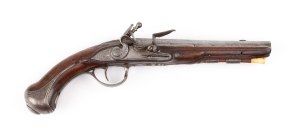 Pistolet skałkowy, 2 poł. XVIII w.
