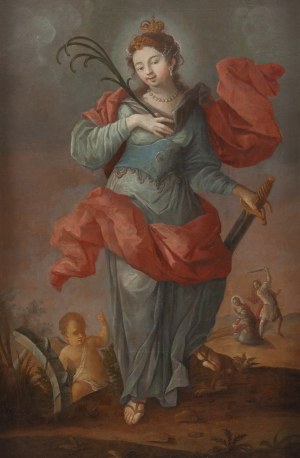 Autor nierozpoznany (XVIII w.), Św. Katarzyna Aleksandryjska
