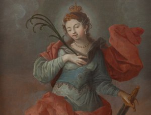 Autor nierozpoznany (XVIII w.), Św. Katarzyna Aleksandryjska