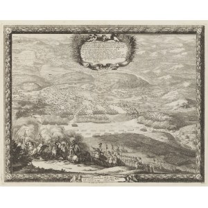 Erik Dahlberg (1625–1703), Map of the Battle of Wojnicz, September 23, 1655, 1696