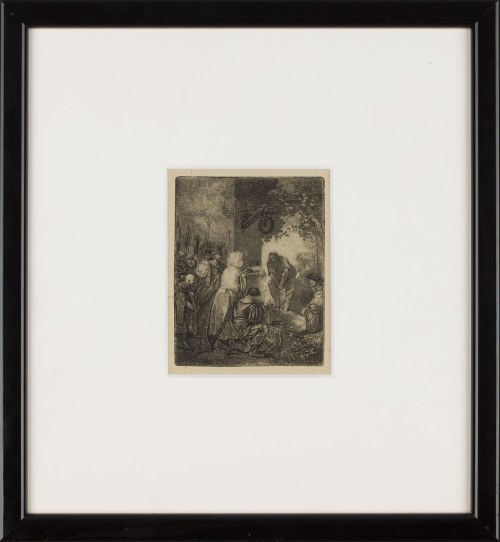 Jan Piotr Norblin de la Gourdaine (1745 Misy-Faut-Yonne - 1830 Paryż), Wybór Piasta na króla (Pierwszy Piast), 1776
