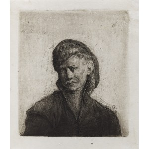 Jan Piotr Norblin de la Gourdaine (1745 Misy-Faut-Yonne - 1830 Paryż), Popiersie Kozaka, 1787