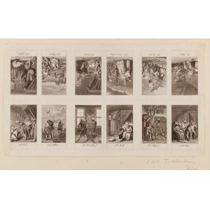 Daniel Chodowiecki (1726, Gdańsk – 1801, Berlin), “The Dance of Death” (“Der Totentanz”), a set of 12 prints, 1791