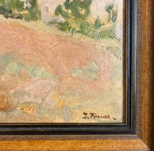 Iwan TRUSZ (1869 Wysocko-1940 Lwów), Samotna sosna