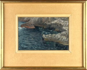 Soter JAXA-MAŁACHOWSKI (1867 Wolanów - 1952 Kraków), U brzegów Capri