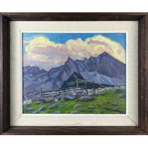 Michał STAŃKO (1901, Sosnowiec – 1969, Zakopane), Mountain Landscape