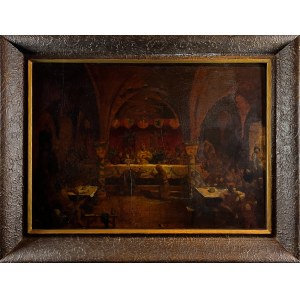 Eugeniusz CHRUŚCICKI (1914–1984), A Feast at Wierzynek’s