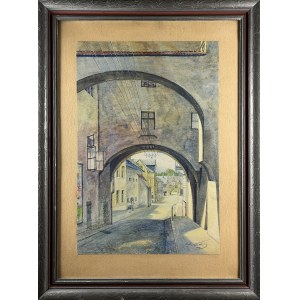 Július TÖRÖK (1879–1963), City Scene, 1953