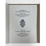 Druk bibliofilski Loży Białego Kruka - Podobizna listu króla Jana III Sobieskiego do Papieża Innocentego XI