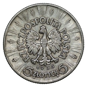 5 złotych 1935, Józef Piłsudski