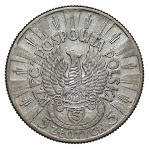 5 zlotych, 1934, Strzelecki Eagle