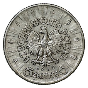 5 złotych 1935, Józef Piłsudski