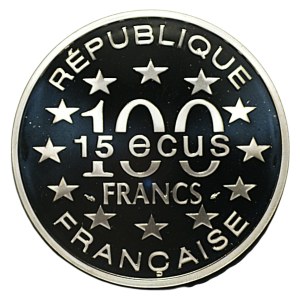 France, 100 francs, 1993, Brandenburg Gate